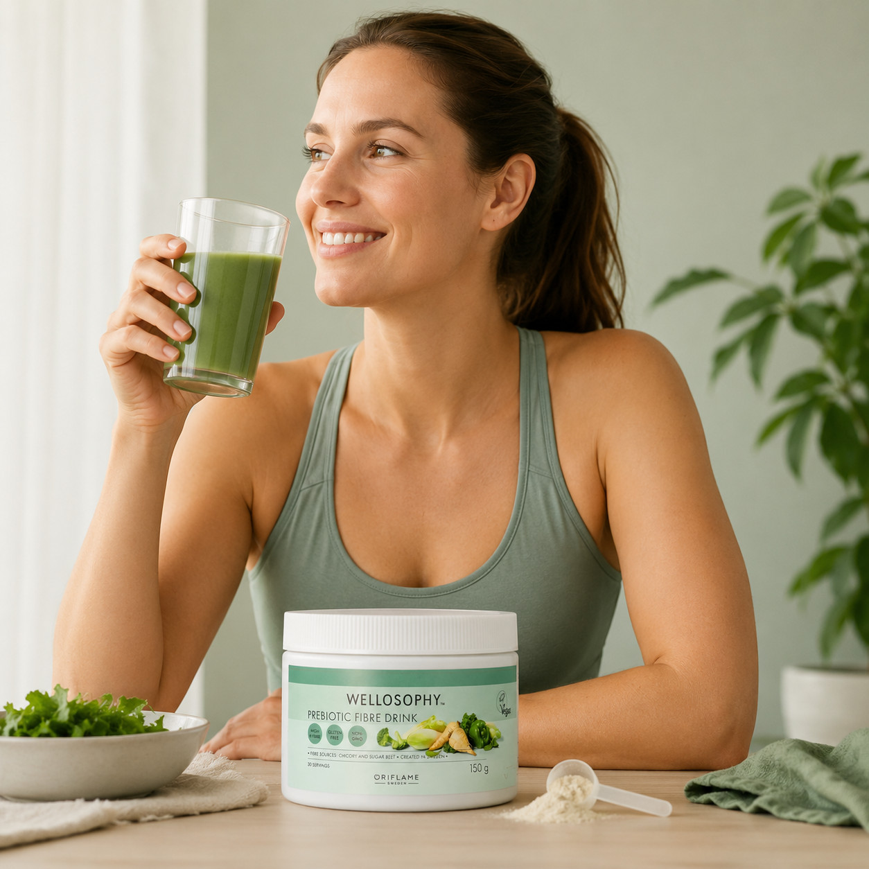 Oriflame Wellosophy Prebiotic Fibre Drink 150g High Fibre Gluten Free Non GMO