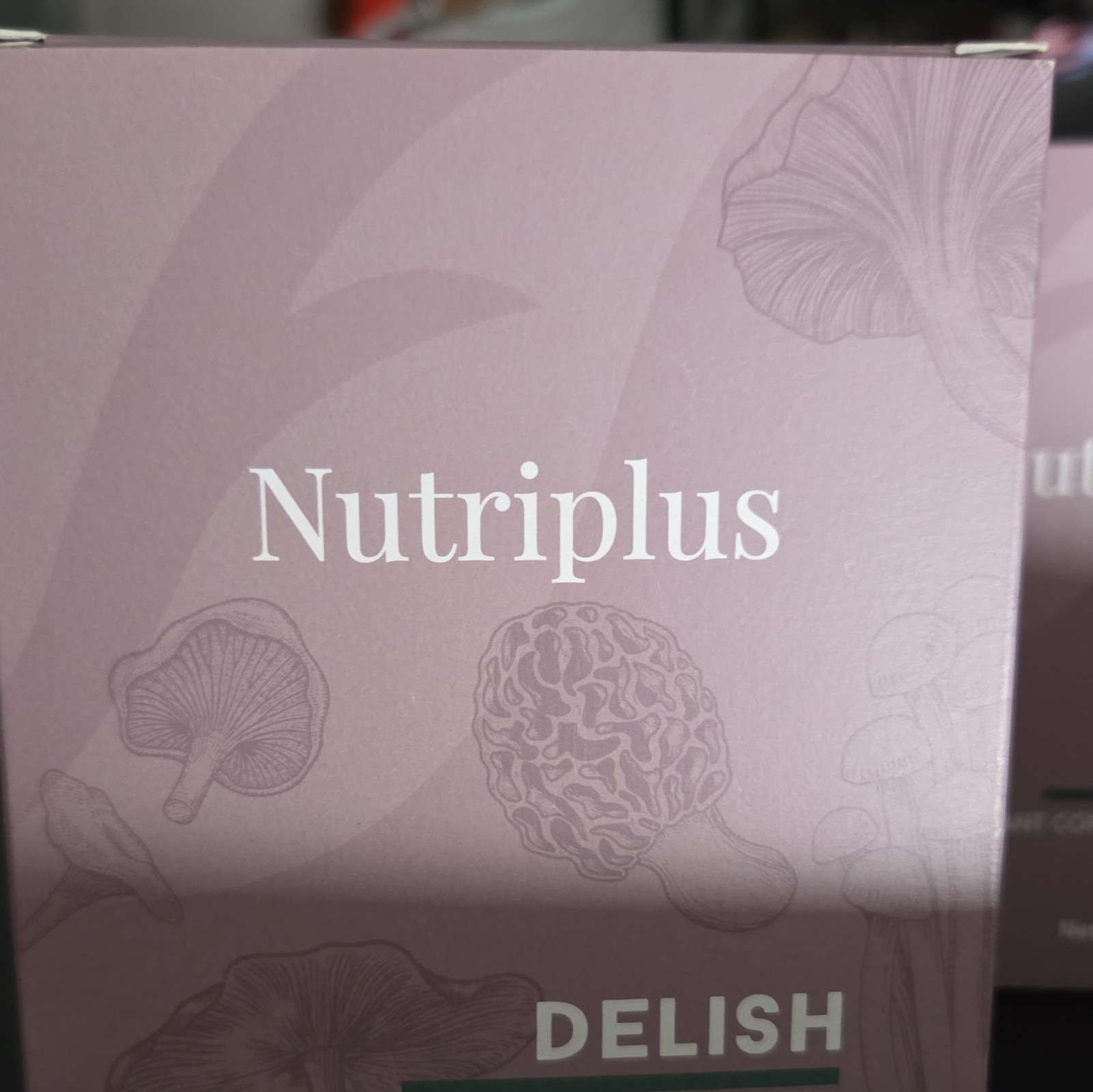 Farmasi Nutriplus Delish 10-Mushroom Coffee Powder Instant Mix Halal