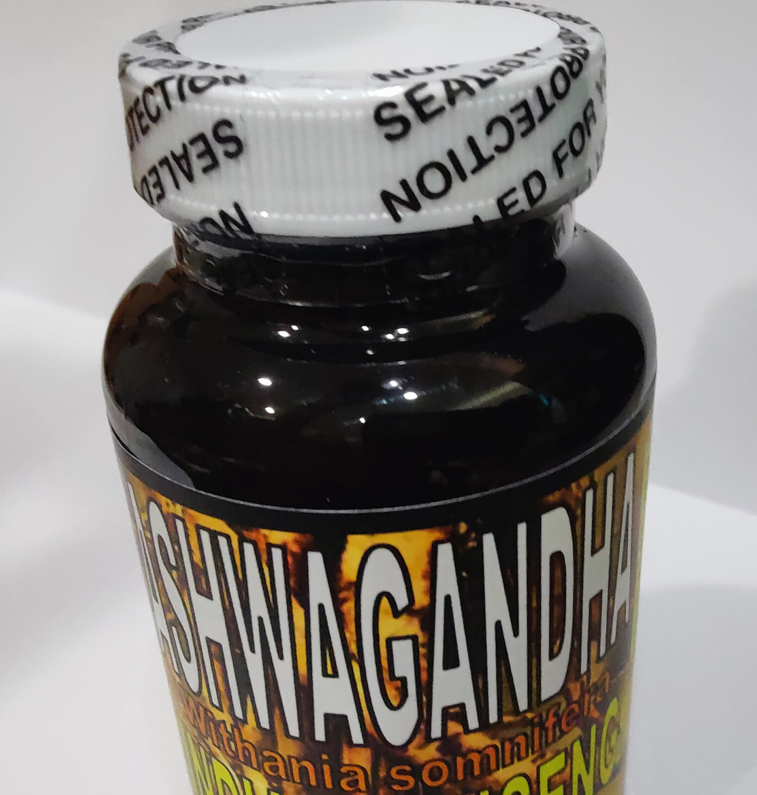 Ashwagandha capsulas, Raiz de ashwaghanda Para mejorar el estrés y la ansiedad