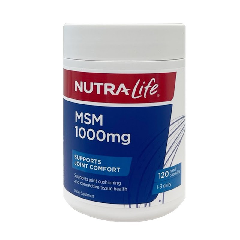 MSM 1,000mg 120 Capsules – Daily Wellness Support
