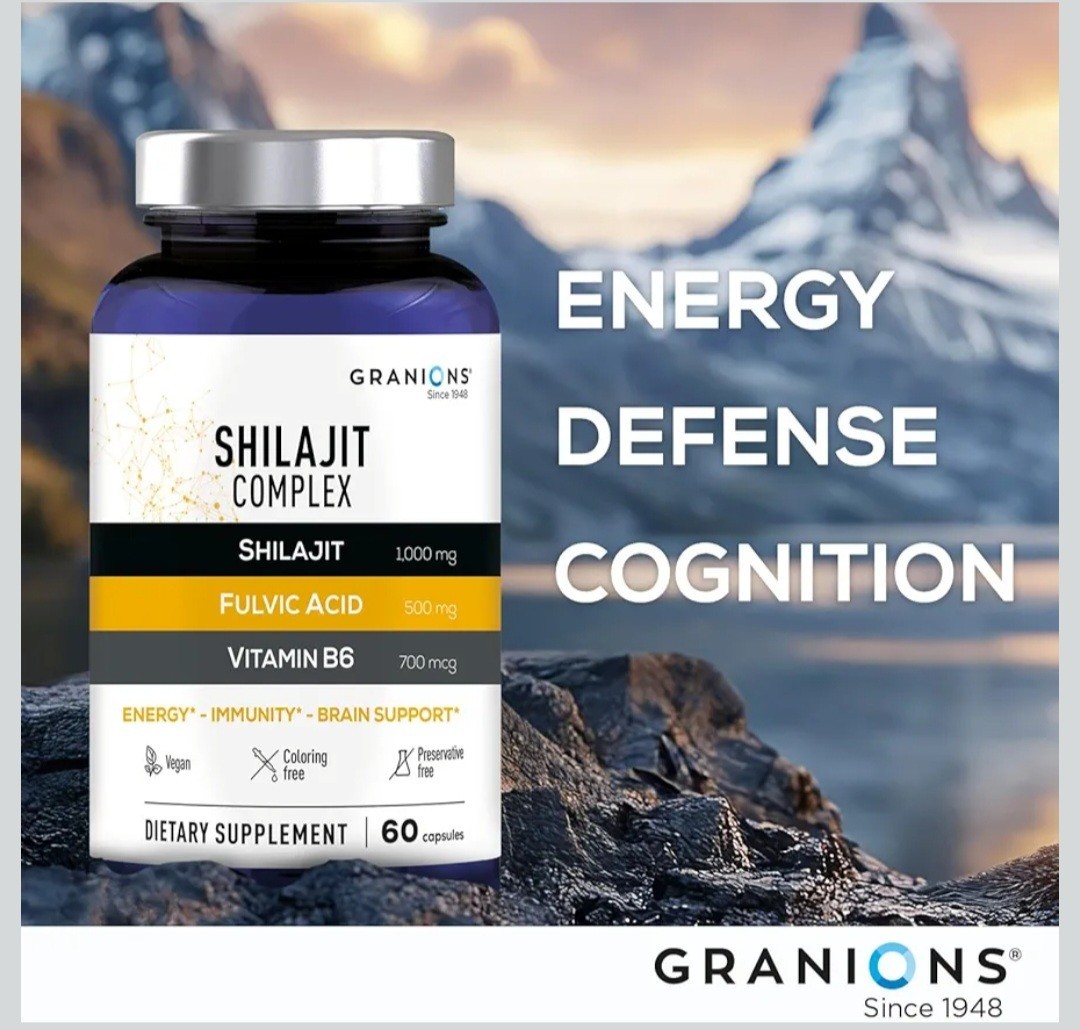 Granions Shilajit Complex for Energy Immunity & Vitality