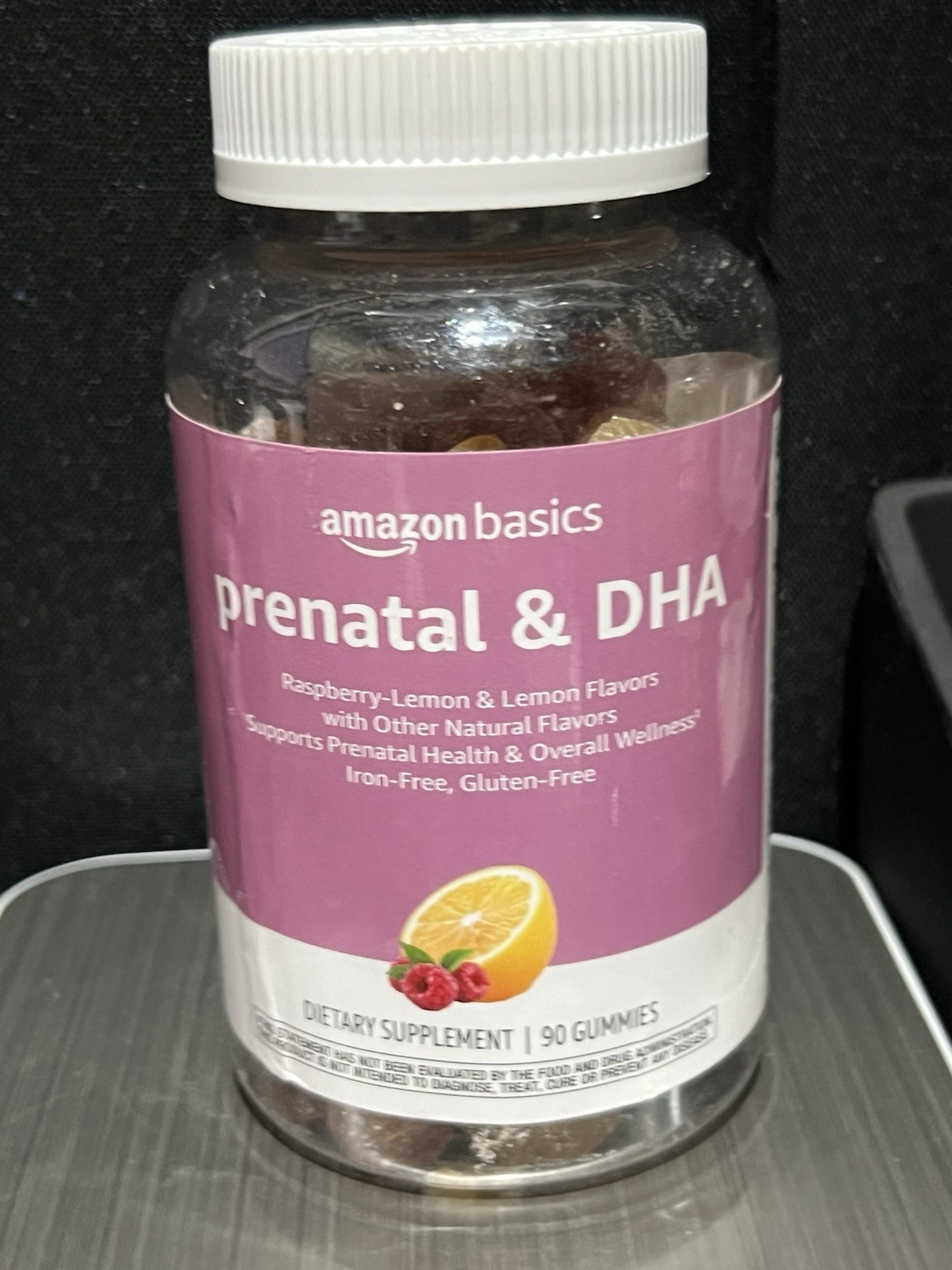 Amazon Basics Prenatal And Dha Raspberry Lemon Dietary Supplements 90ct B52