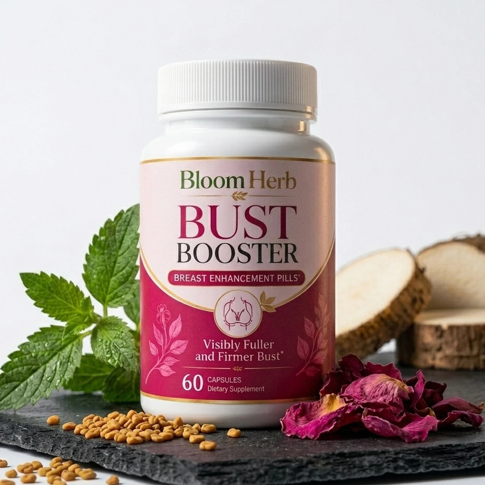 ( 3 Pack ) BUST Booster Breast Enhancement Male Female Estogen Support Capsules