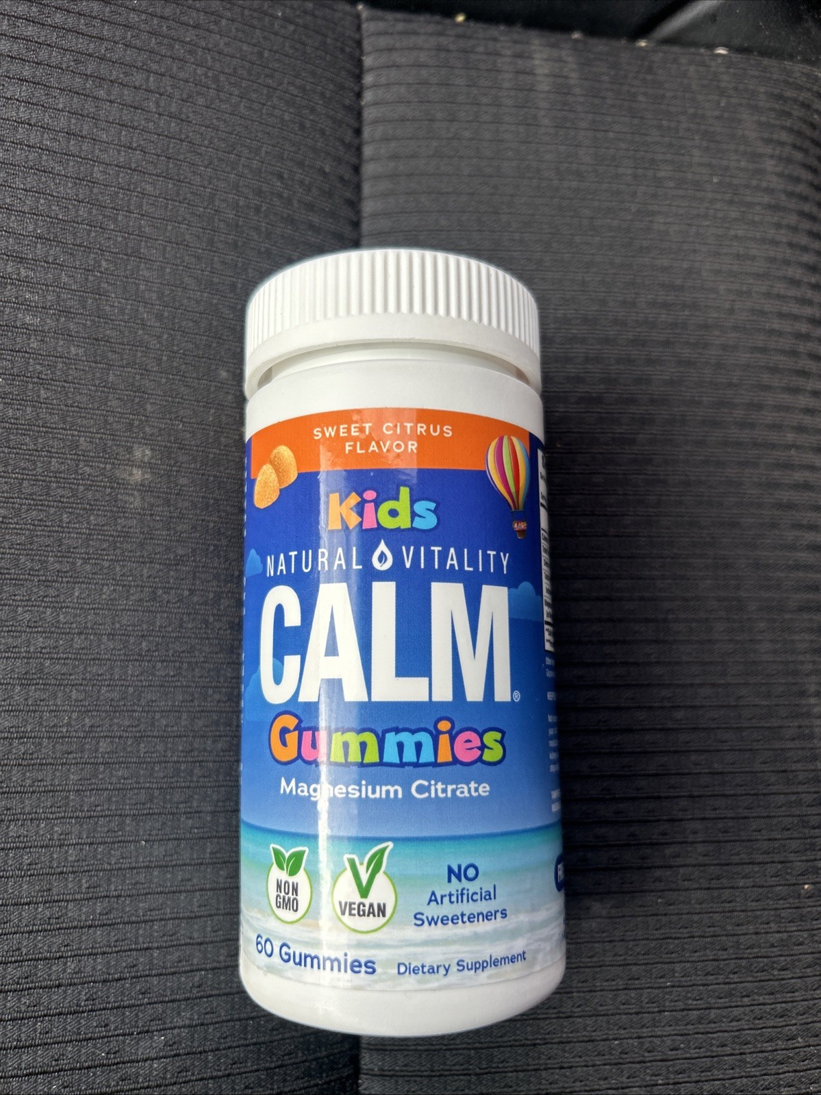 Natural Vitality CALM Kids Gummies Citrus Flavor Kid Supplement 60 Exp 11/27
