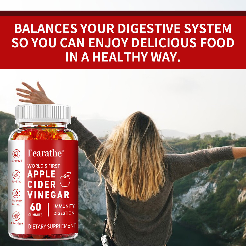Apple Cider Vinegar Gummies Balance Weight Management,Promotes Digestive Health