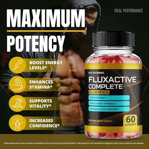 Fluxactive Complete Gummies Flux Active Complete Max Stre – 300 Gummies (5 Pack)
