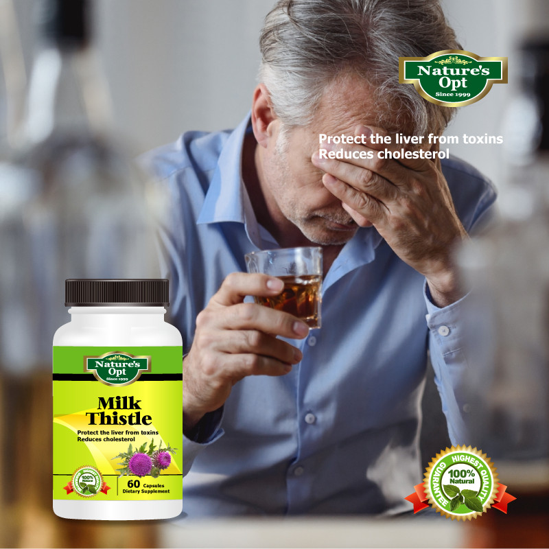 Milk Thistle Extract, Protect the liver from toxins Reduces cholesterol