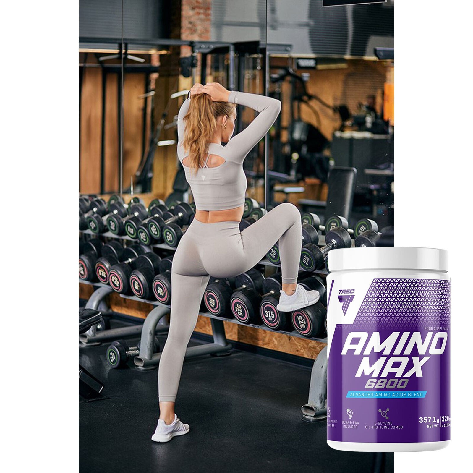 AMINOMAX – 160-320 Capsules – Amino Acid – Maximum Muscle Building -Regeneration