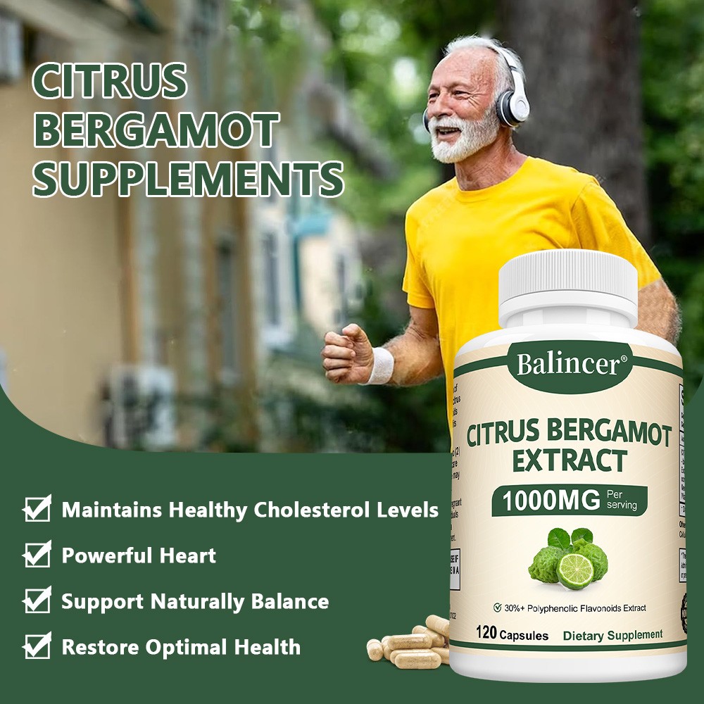 Bergamot Extract 30/60/120capsules – Maintain cardiovascular health, antioxidant