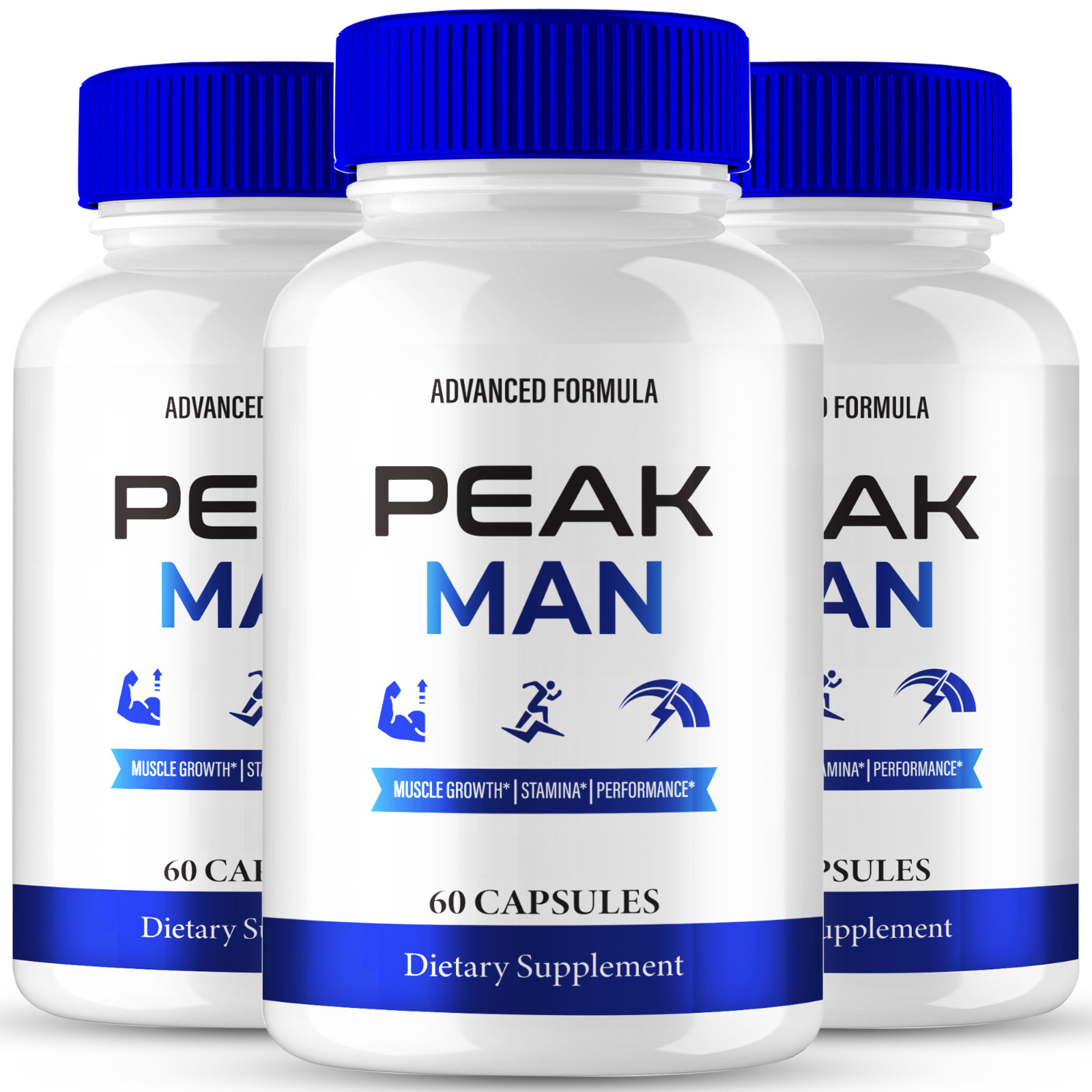 (3 Pack) Peak Man Capsules, Advanced PeakMan Maximum Performance Male Pills