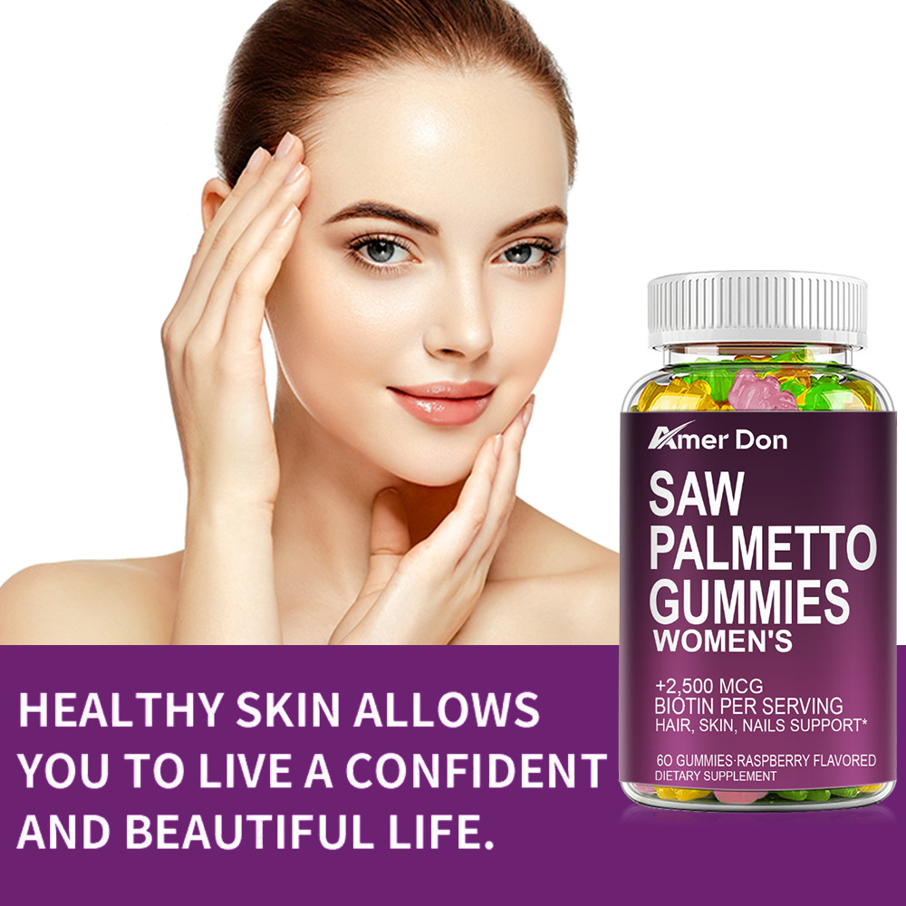 Saw Palmetto Gummies 2500mg for Sleep&Prostate Supplement,Men’s Health Support