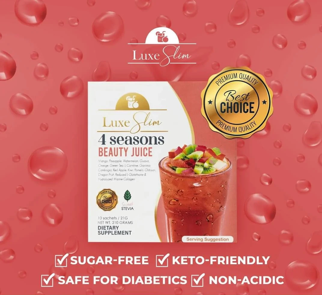 Luxe Slim 4 Seasons Beauty JUICE (10 Sachets) 21g Each