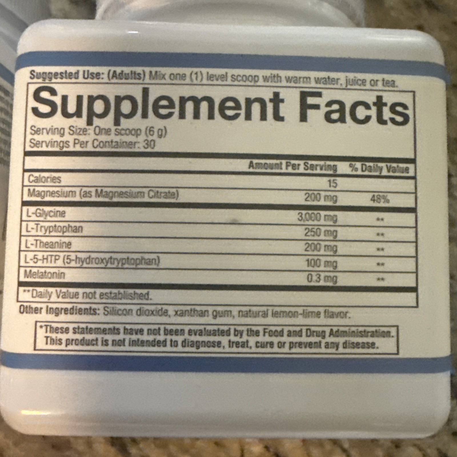2 PACK! Youtheory Sleep Powder Lemon Lime Flavor – 6 oz. EACH Exp 9/2026 SEALED