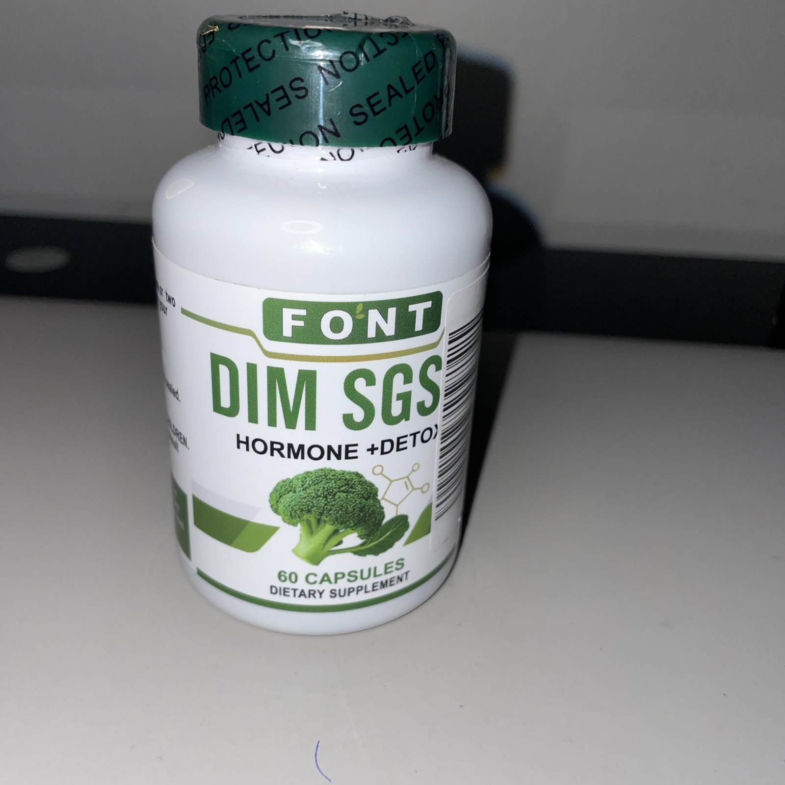 Font DIM SGS+ Hormone Detox 200mg 60 Capsules Dietary Supplement Exp 11/2027