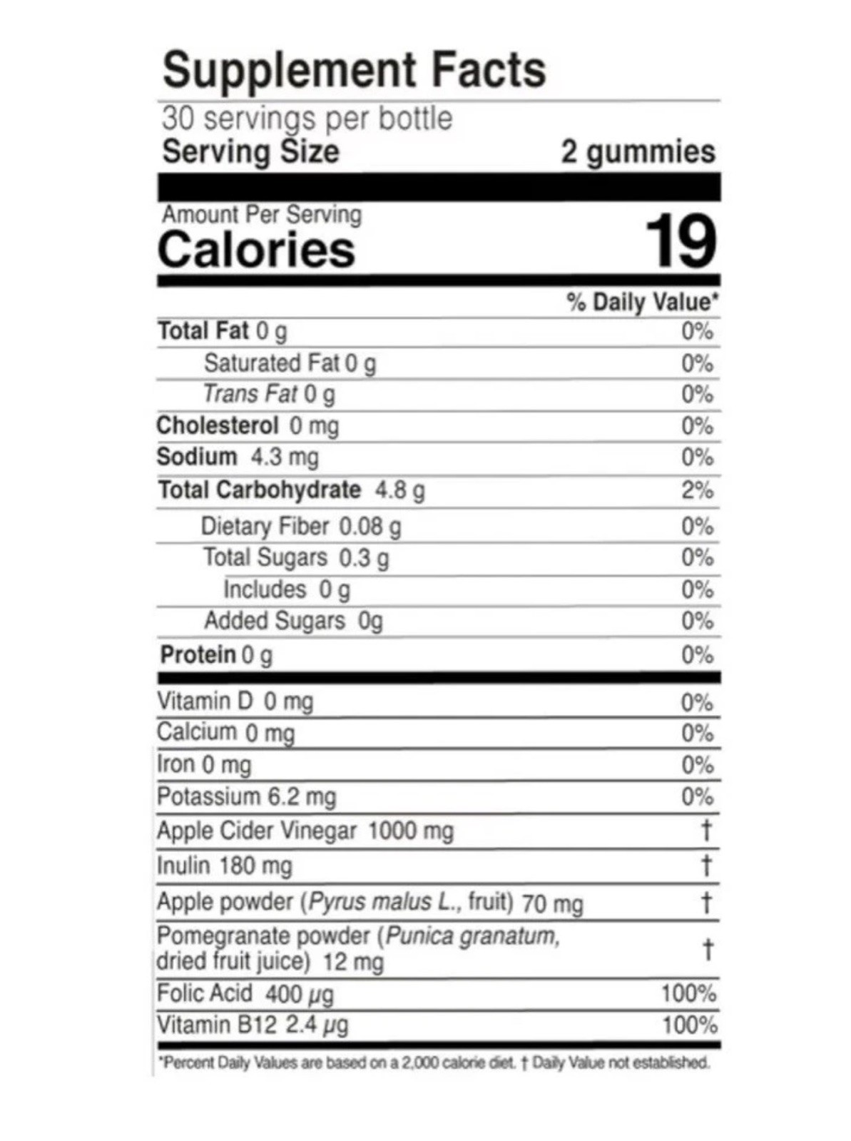 FARMASI Nutriplus Gummies – Apple Cider Vinegar 60 Gummies.FREE SHIPPING