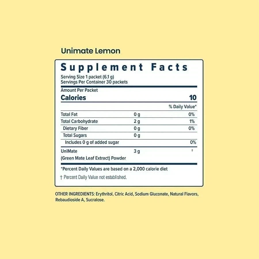Unicity Unimate lemon 60 Pcket + Unicity Balance 30 Pcktet Combo FREE SHIPPING