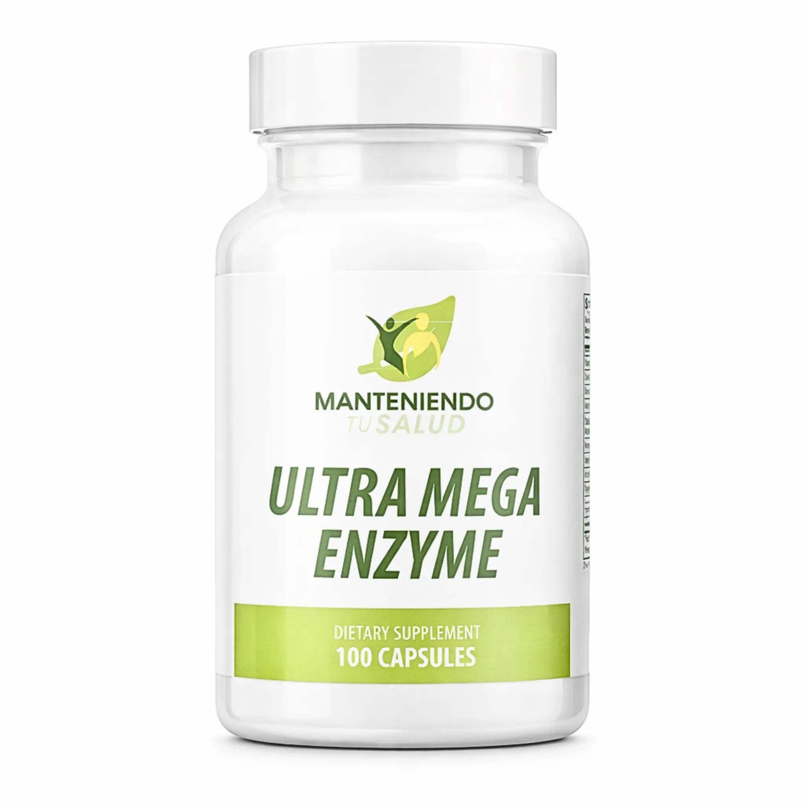 Manteniendo Tu Salud Ultra Mega Enzyme, Digest Support, 100 Capsules