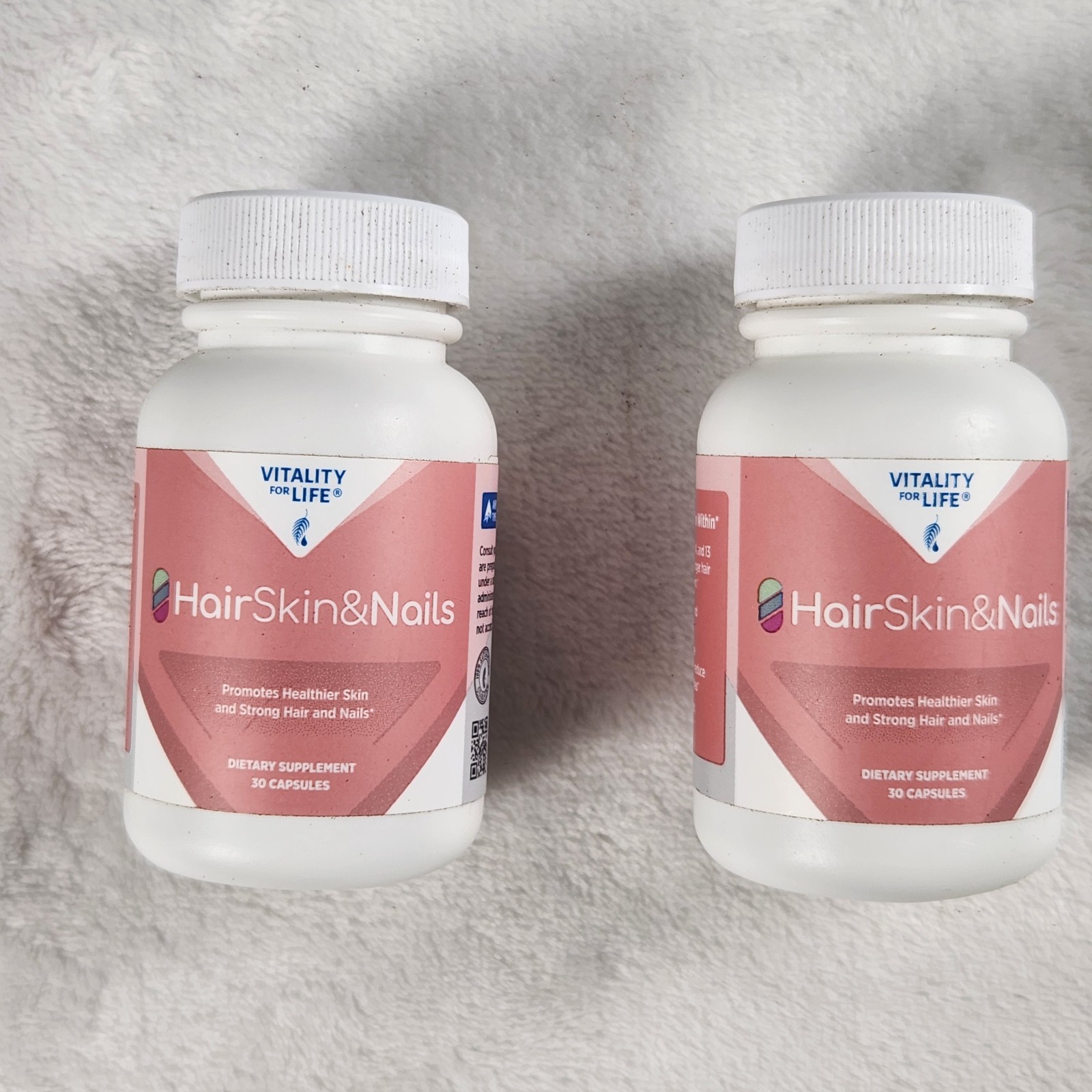 Melaleuca Vitality for Life Hair Skin & Nails. Lot of 3 – 30 Capsules each