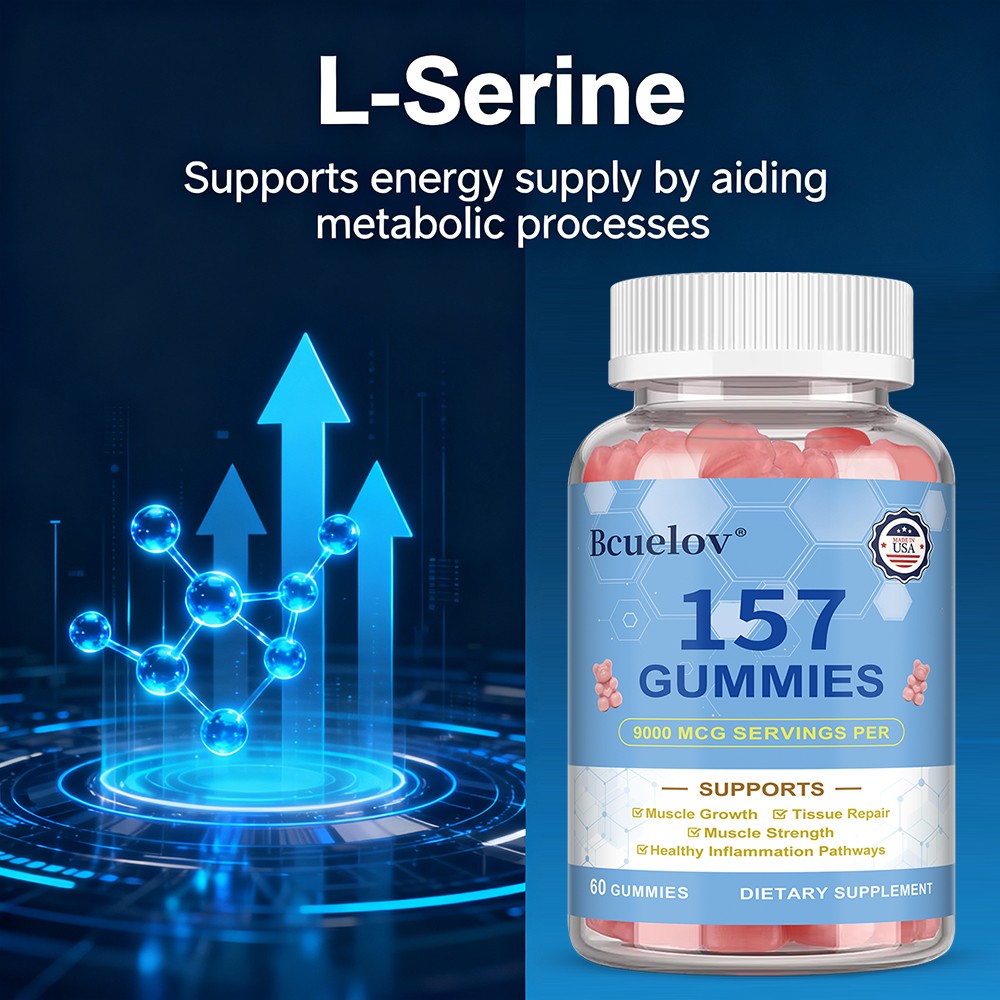 157 Gummies Support Muscle Growth Tissue Repair Boosts Energy Focus 60 Pills