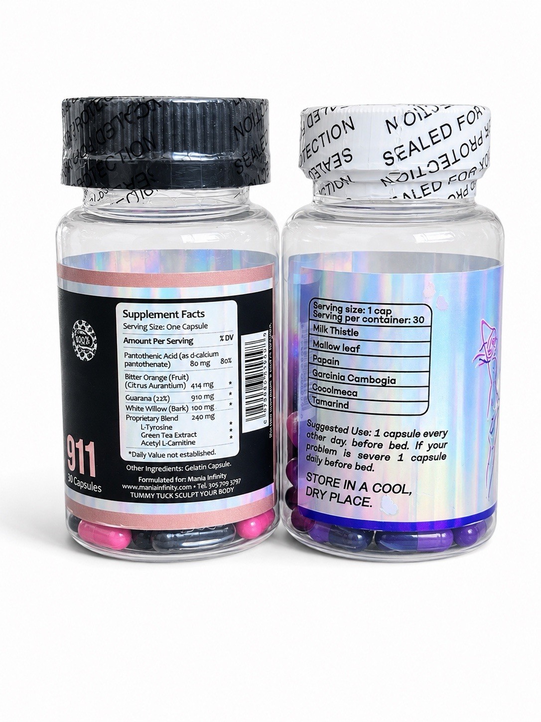911 Dietary Supplement | 30 Caps | Factory Sealed | Brand New