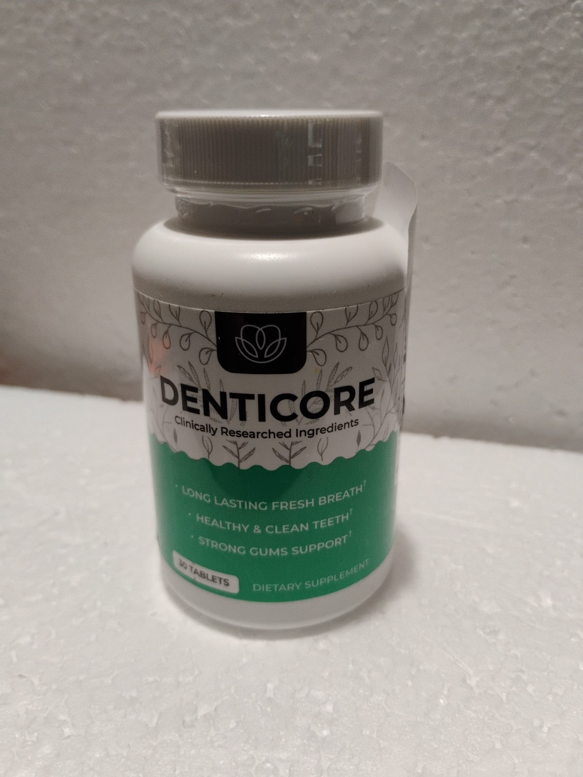 DENTICORE Dental Health Supplement Oral Support Teeth Gums Fresh 30 Tablets