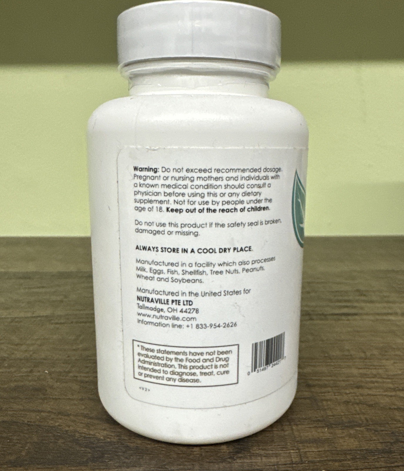 Nutraville Amyl Guard Amylase Inhibitor Glucose Disposal 60 ct. Capsules.