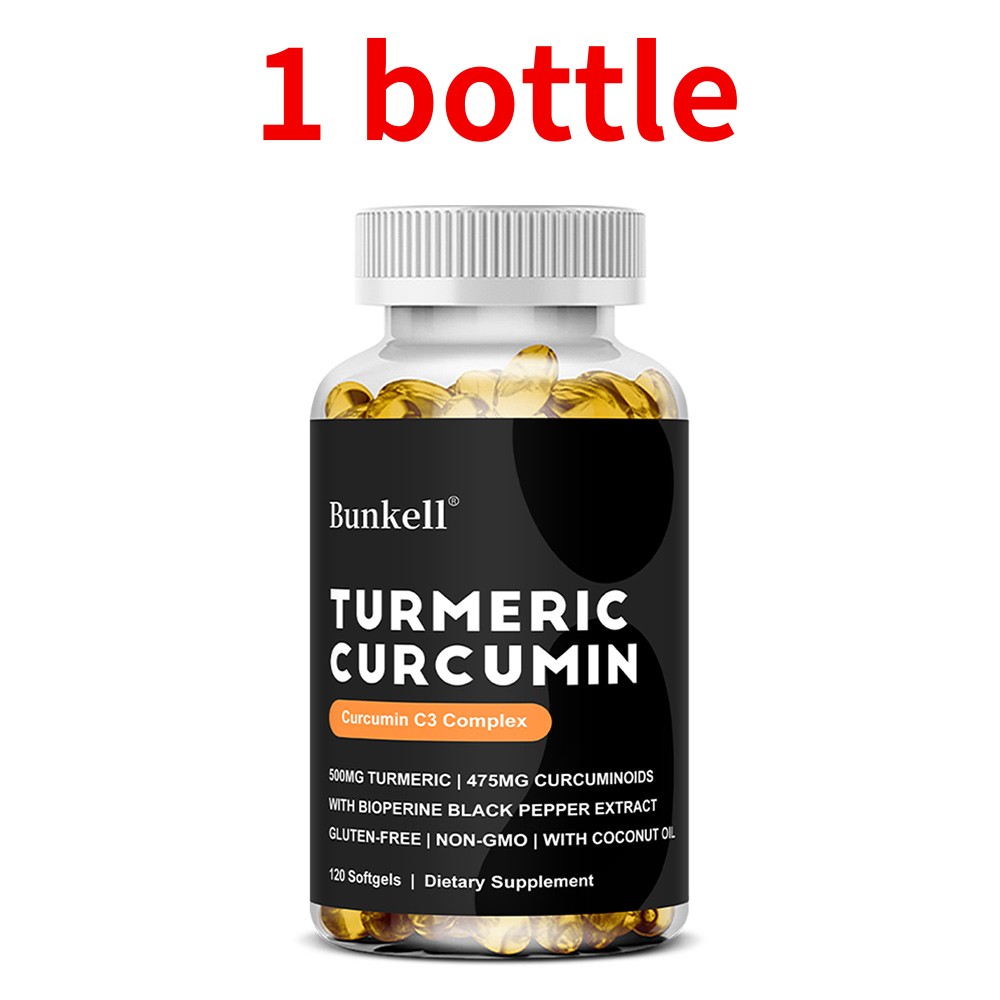 Turmeric Curcumin Joint Comfort Supplement with Black Pepper