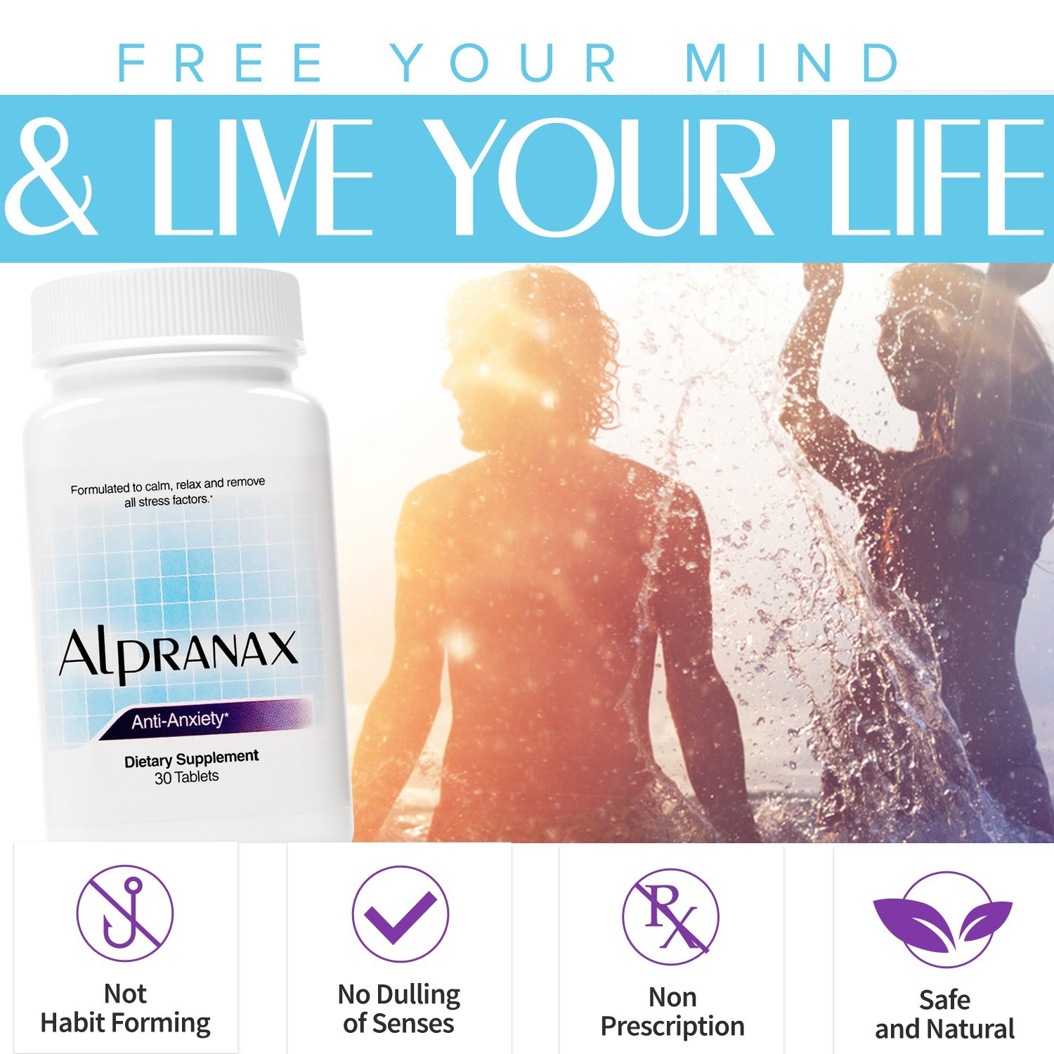 Alpranax – Herbal Stress Management, Tablets 30ct