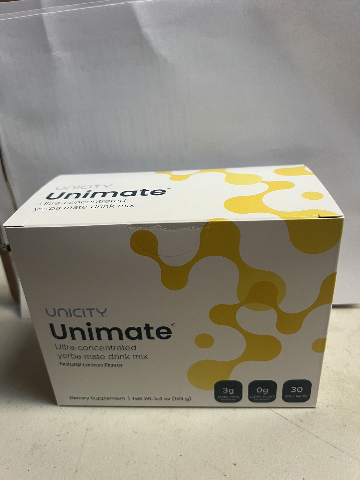*NEW* Unicity Unimate Yerba Mate Supplement LEMON 30 Sachet – FREE SHIP
