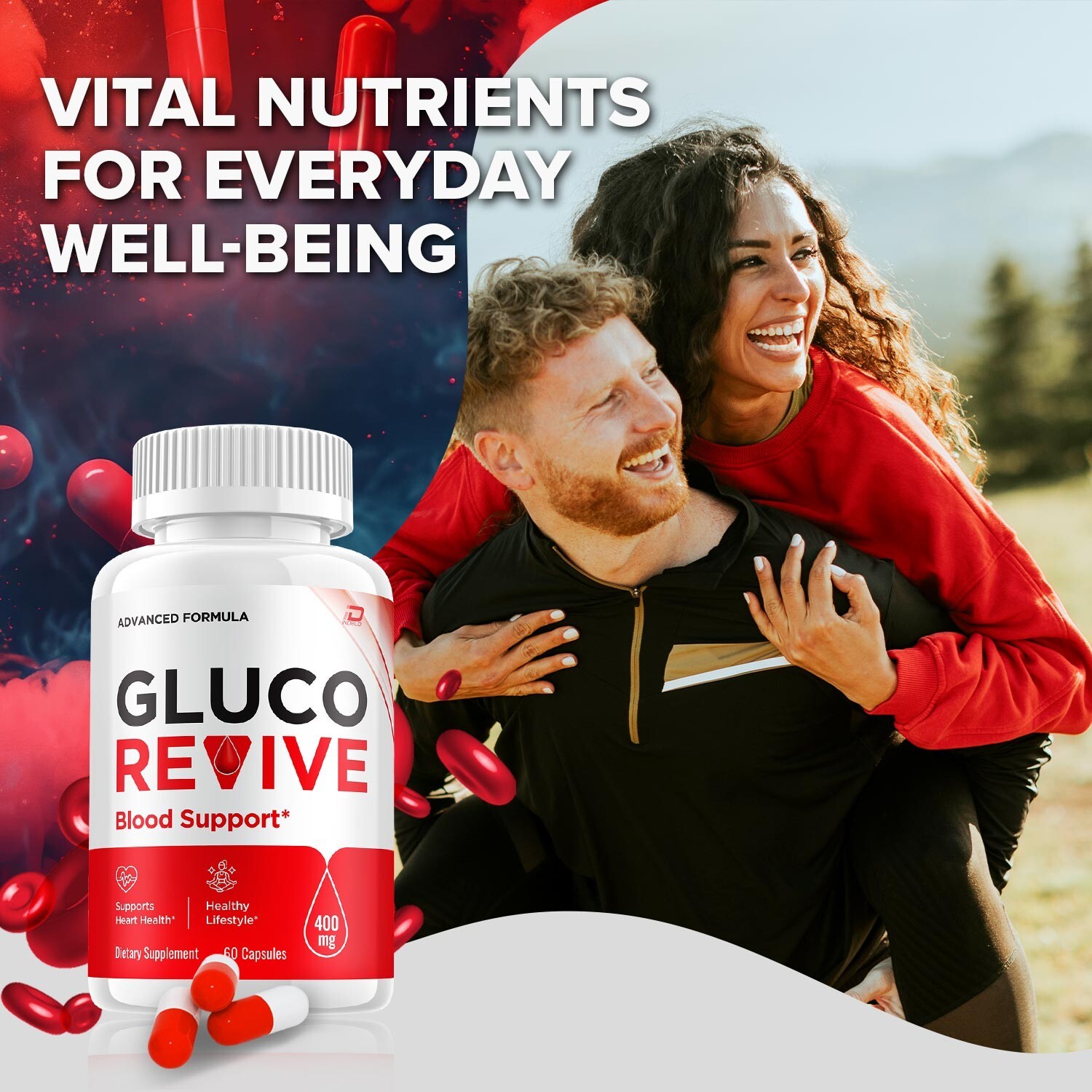 (1 Pack) Gluco Revive Capsules – GlucoRevive All Natural, Glyco Optimizer