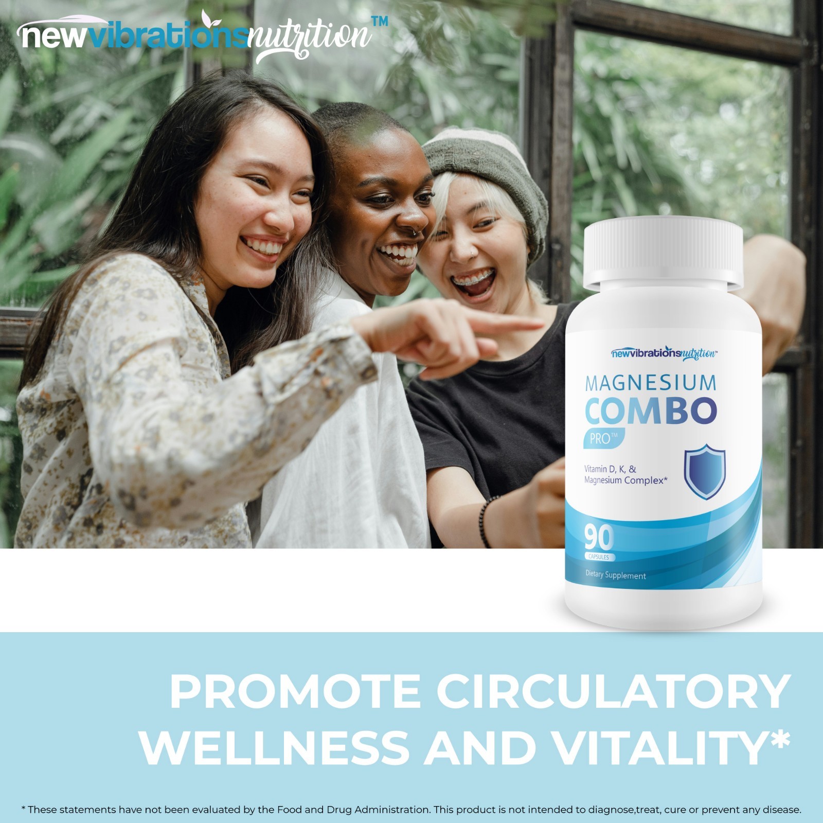 Magnesium Combo Pro – Our Best American Made Magnesium Supplement – Vitamins
