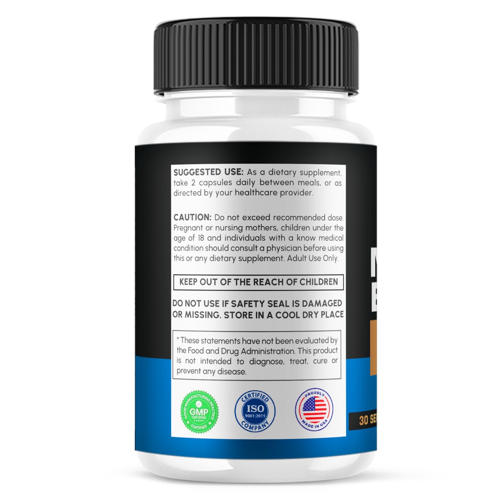 (3 Pack) Nitric Boost Ultra For Men ED Organic Supplement Reviews (180 Capsules)