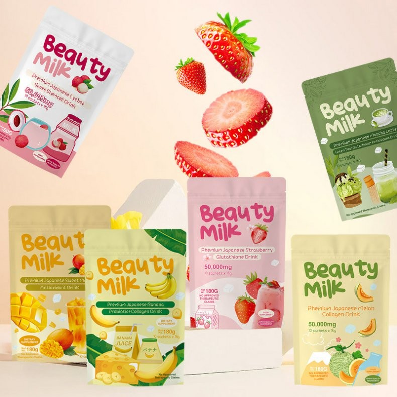 Beauty Milk Premium Collagen Powder Drinks-Antioxidant Drink,brightens skin tone