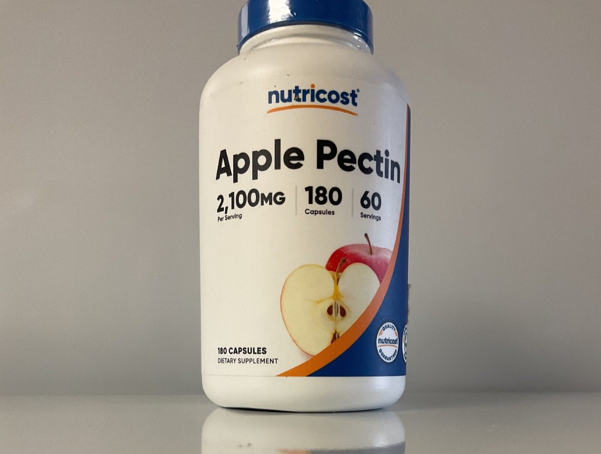 Nutricost Apple Pectin Capsules 2,100mg Per Serving – 180 capsules – 60 Servings