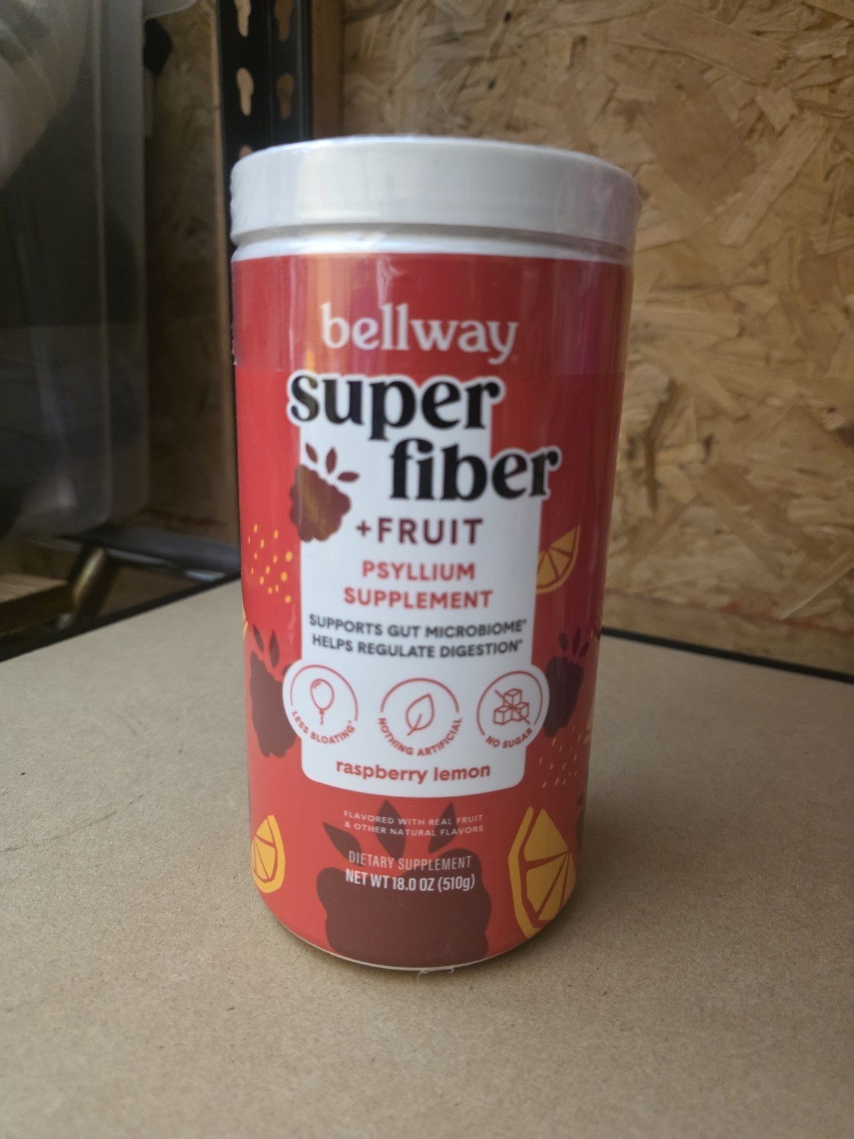 Bellway – Super Fiber + Fruit – Raspberry Lemon – 18Oz