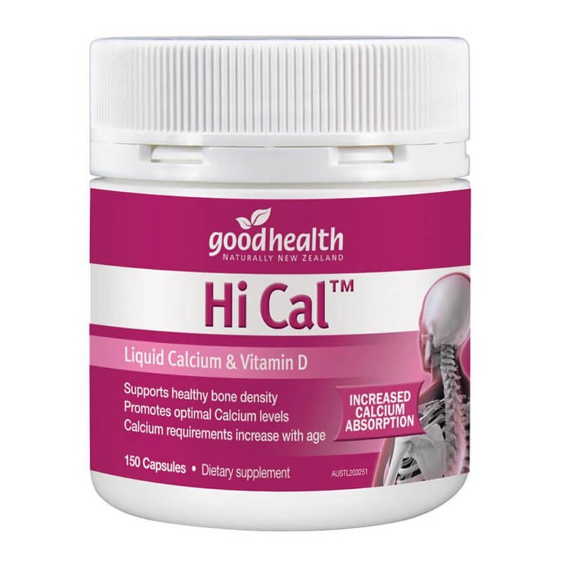 Hi Cal Calcium & Vitamin D (150 Capsules) – 3 Pack
