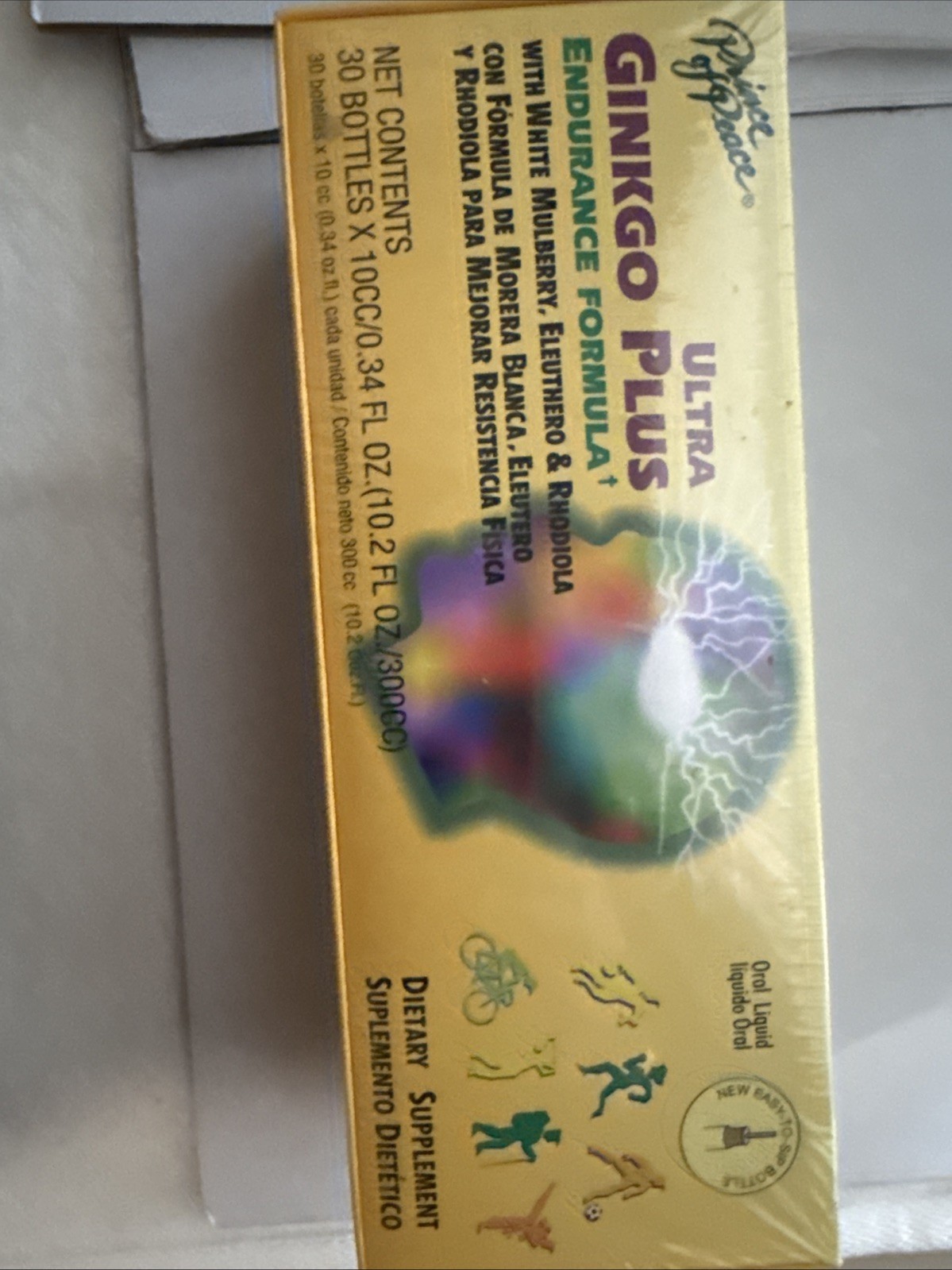 Prince of Peace Ultra Ginkgo Plus Endurance Formula, a dietary supplement