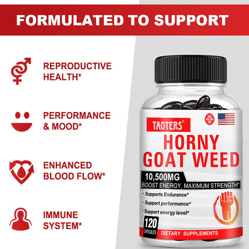 Keratin Goat Grass 120 Capsules Improve Muscle Health Function Enhance Endurance