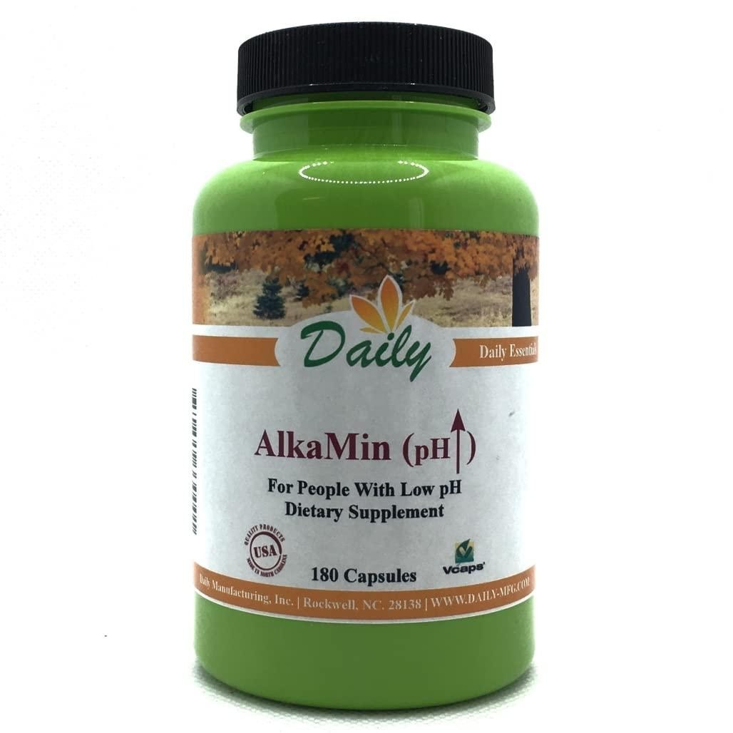 Daily Manufacturing AlkaMin 180 180 Count EXP 01/2029