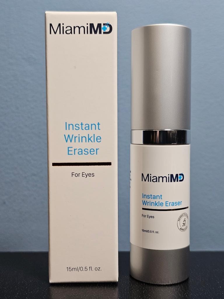MiamiMD Miami MD Instant Wrinkle Eraser For Eyes 15 mL / 0.5 oz – New in Box!