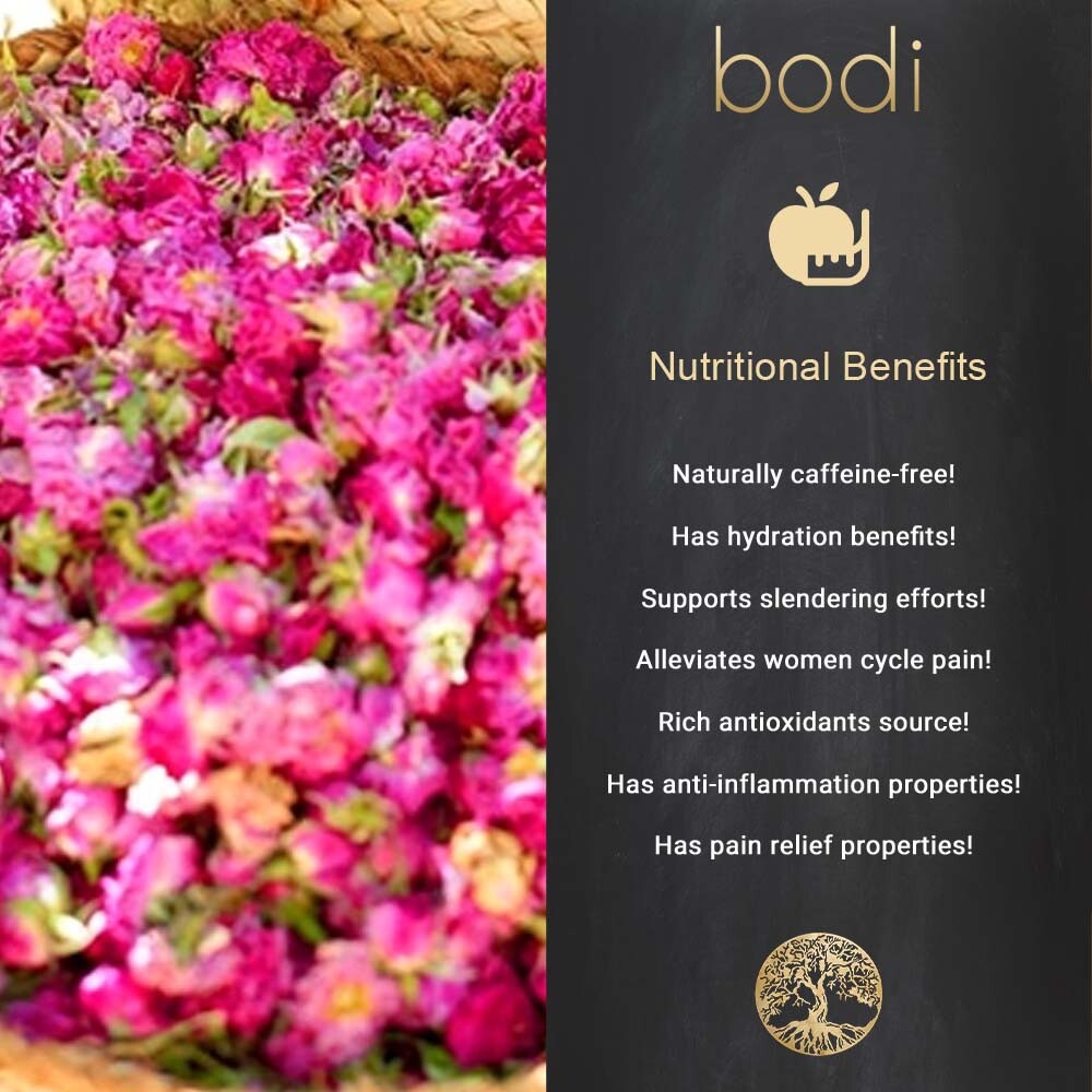 Rose Buds Flower Moroccan Cut Dried | 1.5oz to 5lb | Pure Natural Hand Crafted