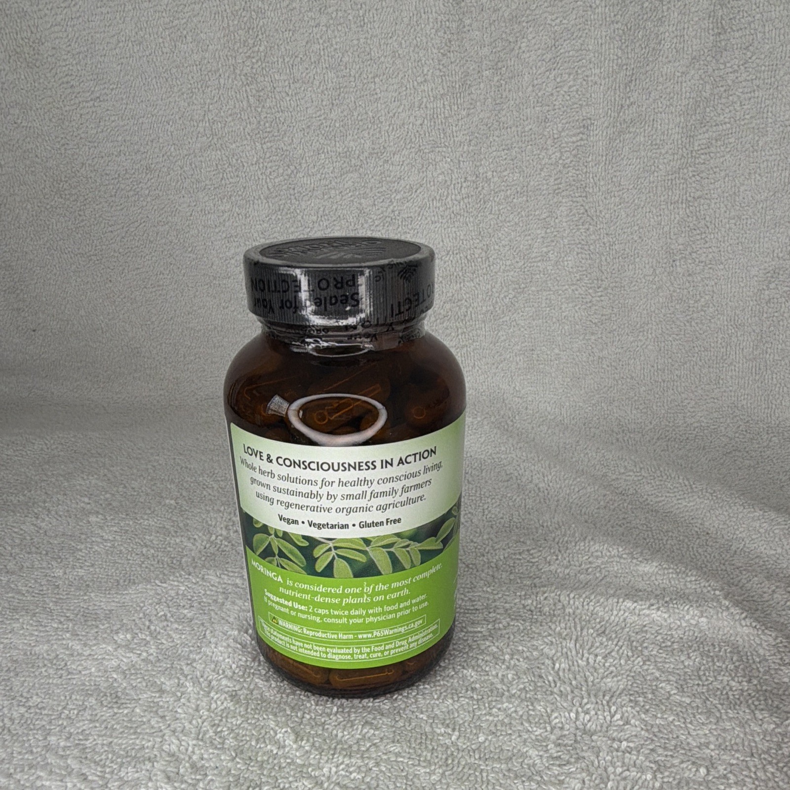 Organic India Moringa 700mg Capsules 90ct USDA Organic Vegan Gluten Free