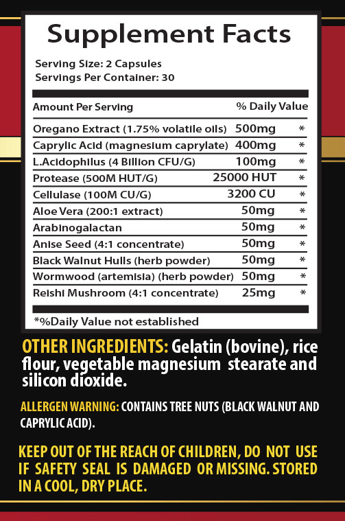 Oregano oil organic – CANDIDA AWAY – protects the brain – 1 Bottle