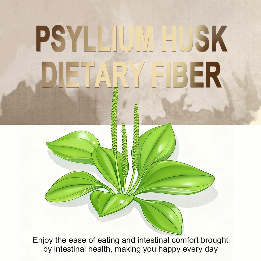 Psyllium Husk Dietary Fiber Supplements Gut Digestive Health 30-120 Count Vegan
