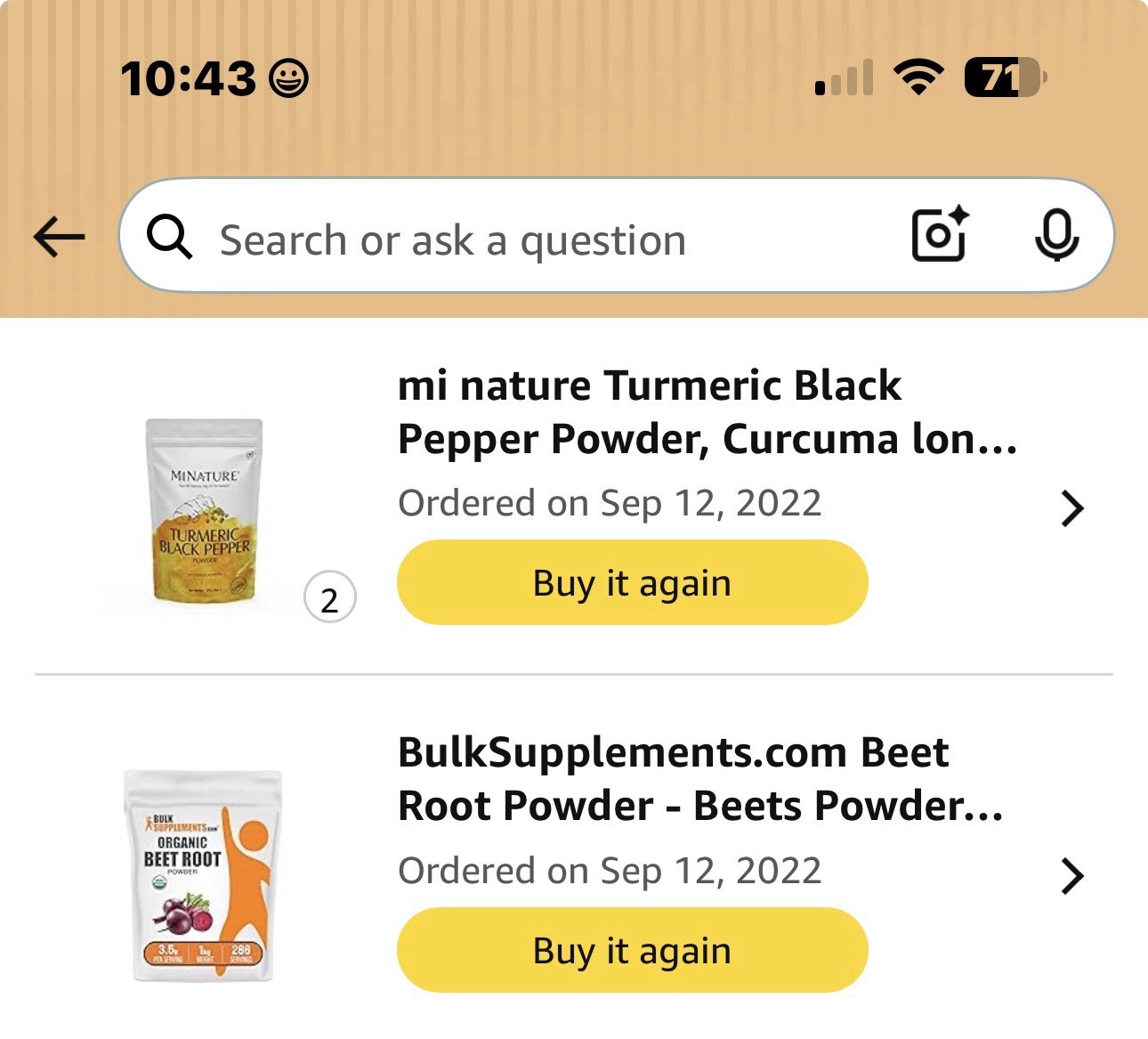 Various Health Powders