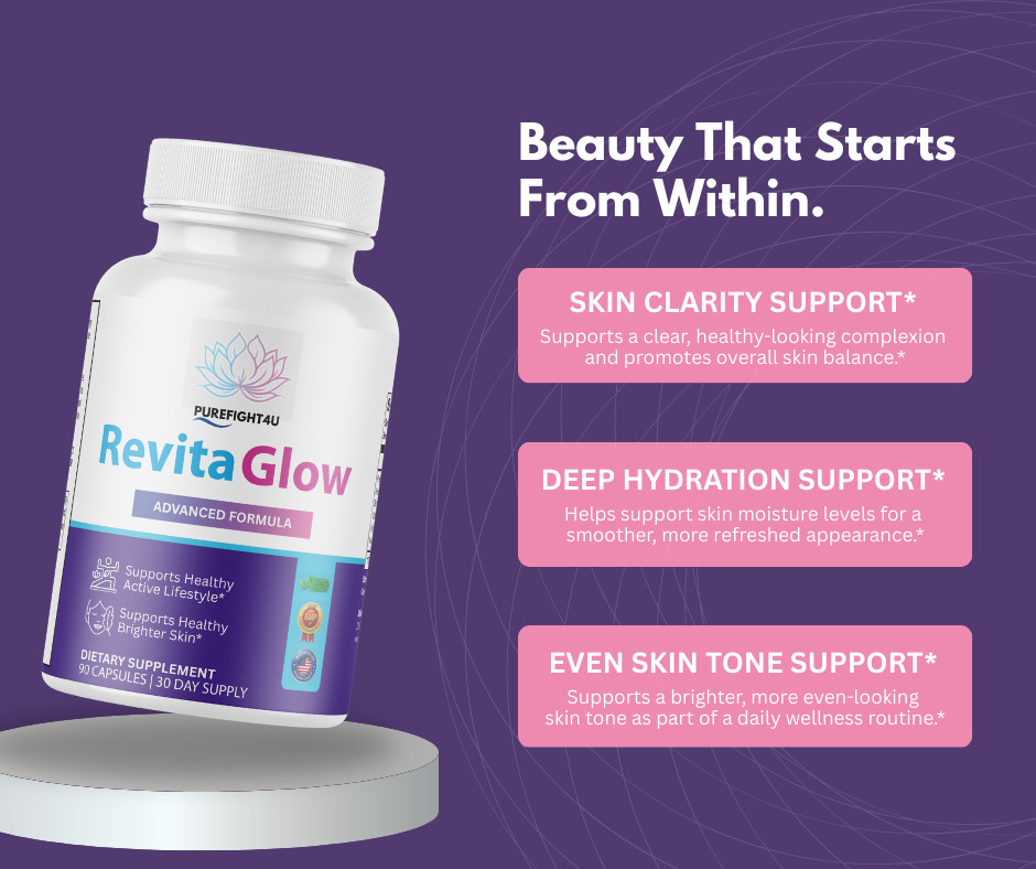 Revita Glow Supports Healthy Brighter Skin Supplement – 10 Bottles