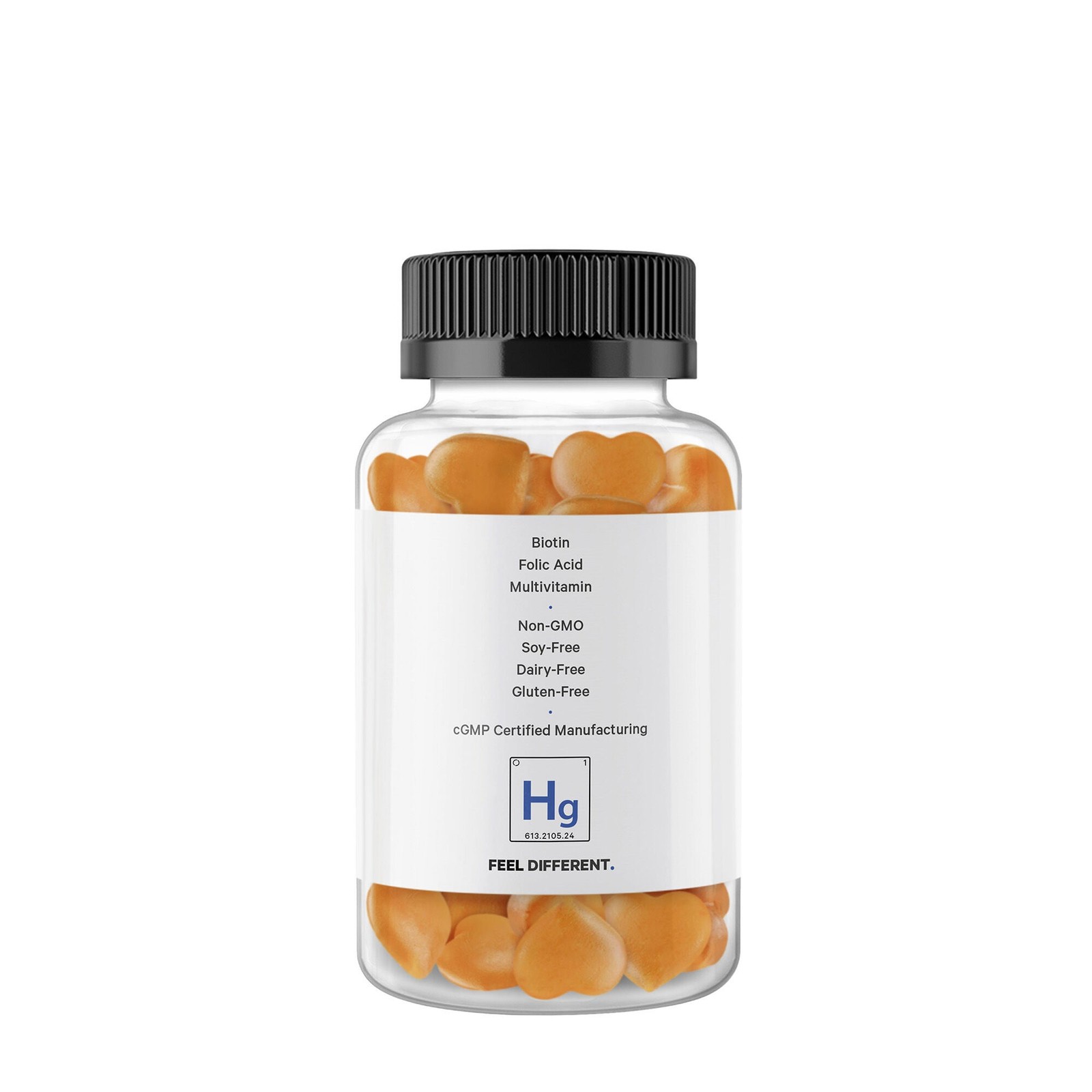 Hair Gummies – Sugarfree Daily Multivitamins – Biotin & Zinc – 60 Gummies