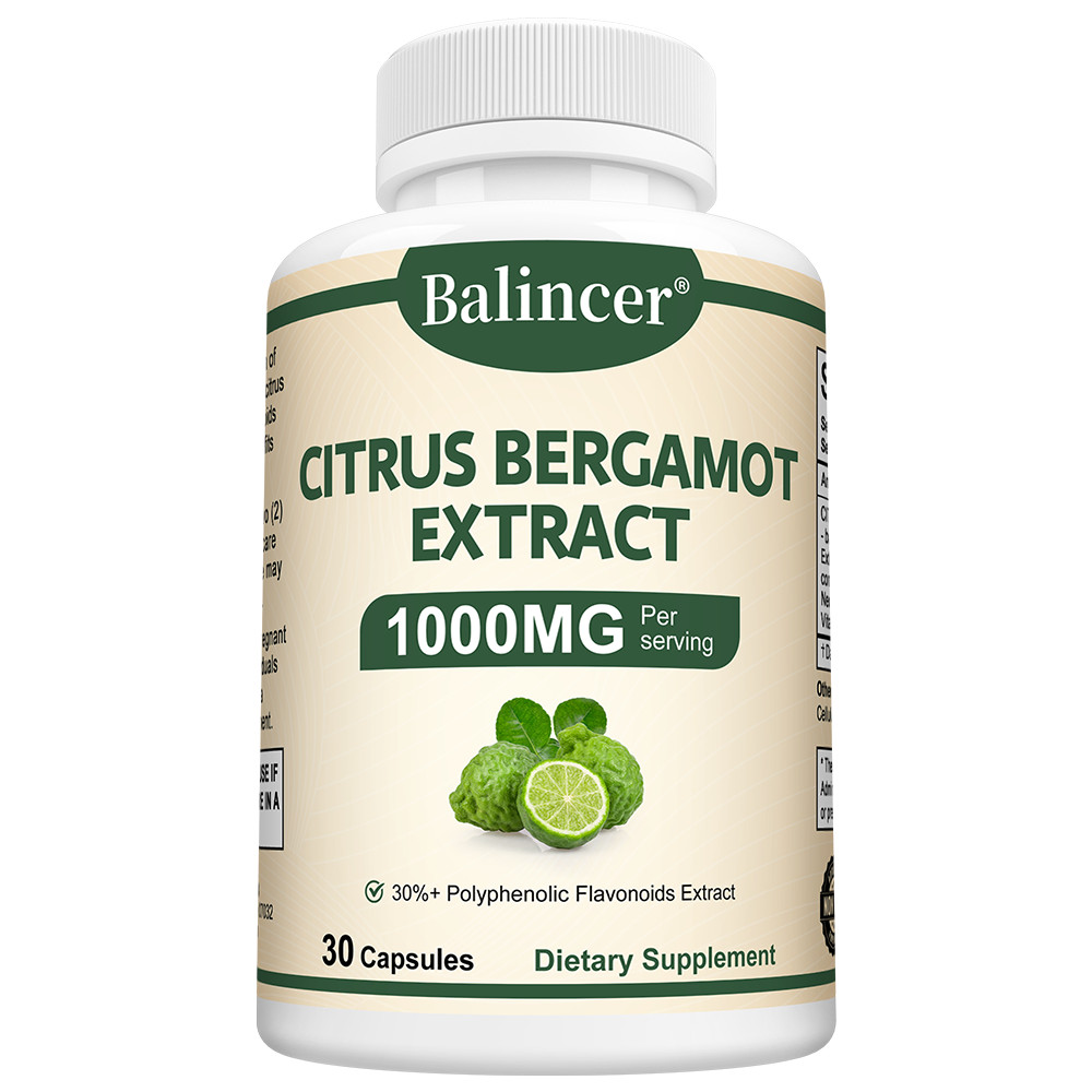 Bergamot Extract 30/60/120capsules – Maintain cardiovascular health, antioxidant