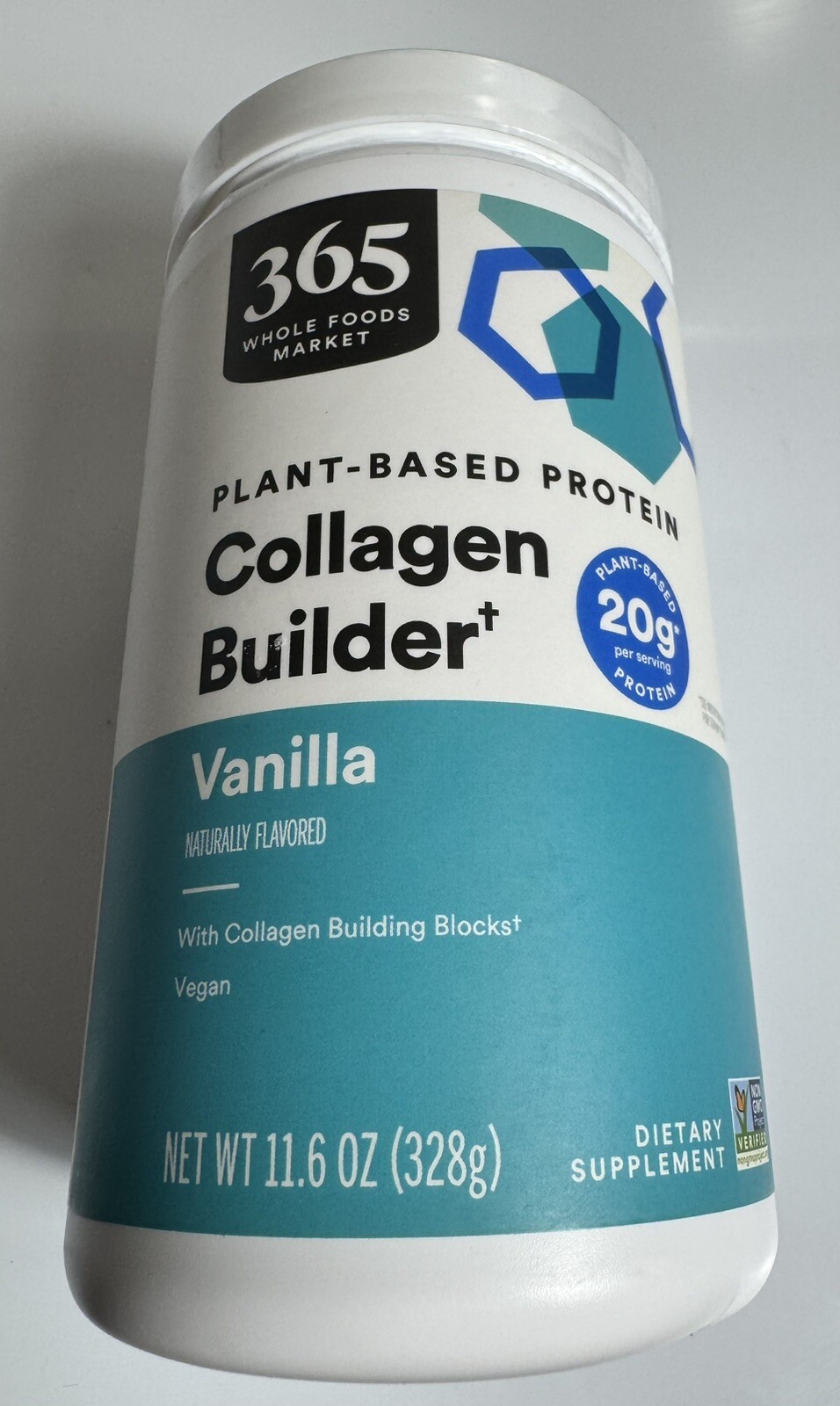 Whole Foods Plant – Based Protein Collagen Builder, 11.6oz (338 g)Exp.4/26/26