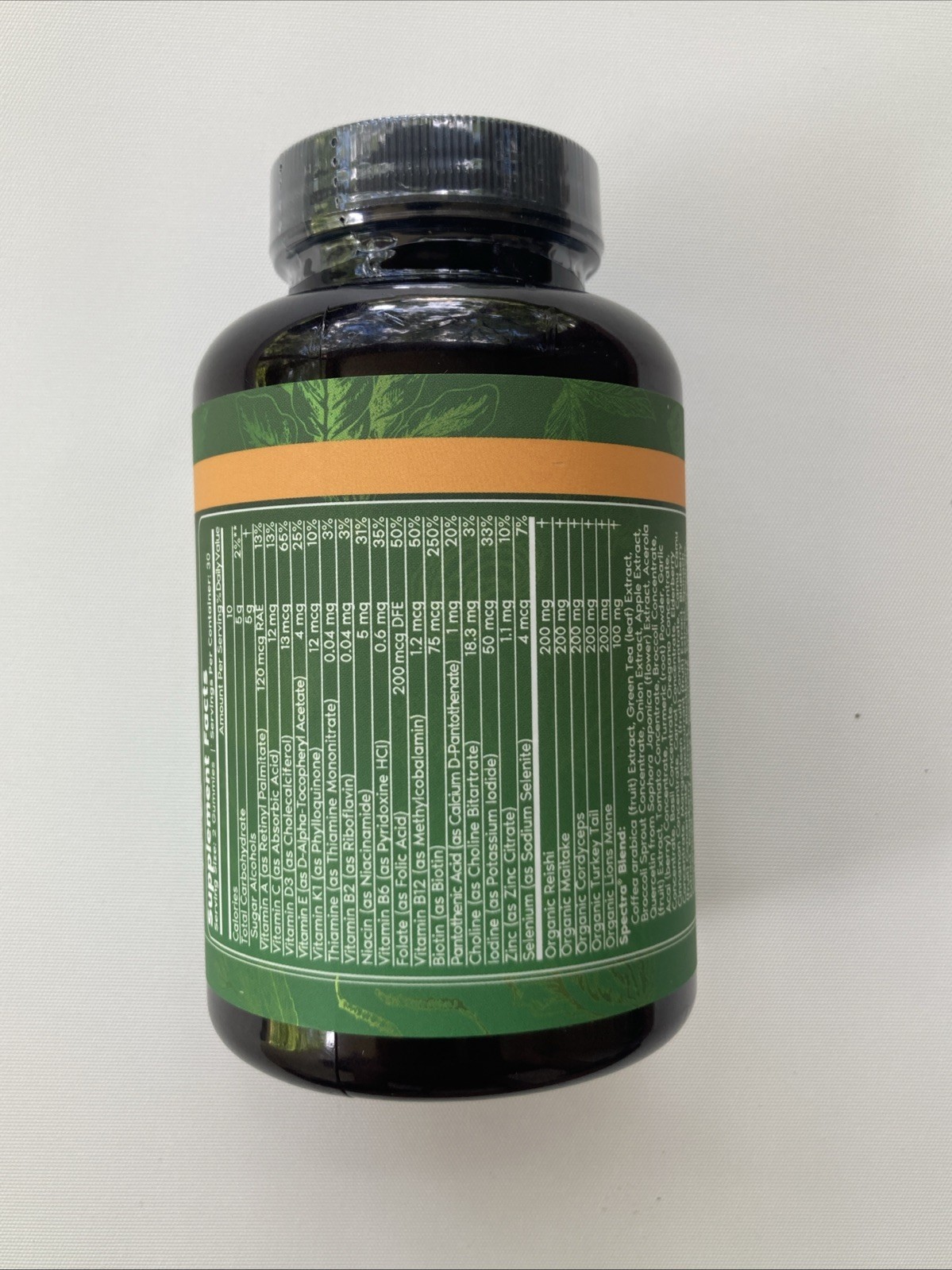 Primal Harvest Super Greens with 5 Mushroom Blend, 60 Gummies Exp 04/27 Read Des
